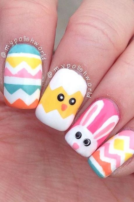 easter-themed-nail-art-97_16 Paste tematice nail art