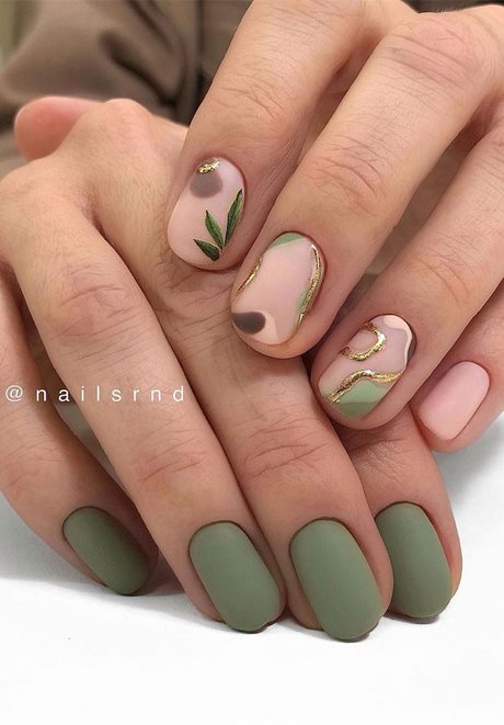 easy-and-stylish-nail-art-designs-19_11 Ușor și elegant nail art modele