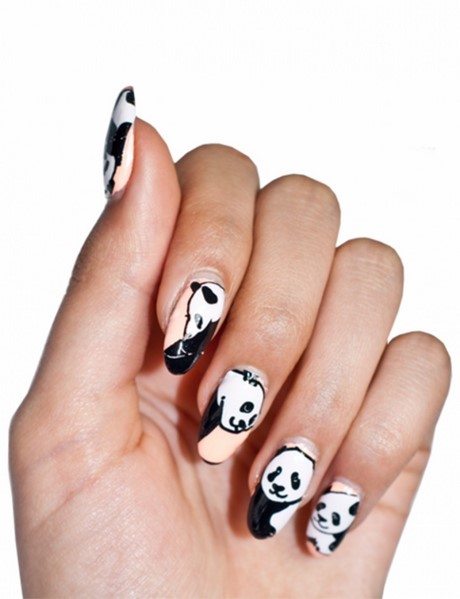 easy-animal-nail-designs-32_12 Modele ușoare de unghii pentru animale