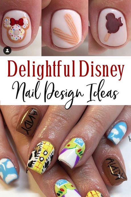 easy-disney-nail-ideas-28_11 Idei ușoare de unghii disney