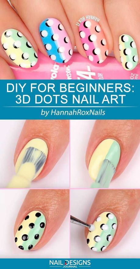 easy-diy-nail-ideas-25_3 Idei ușoare de unghii diy