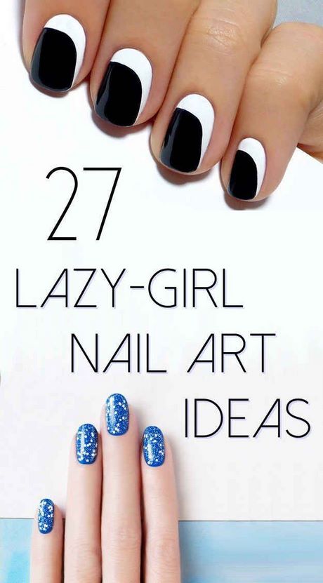 easy-nail-designs-for-girls-55_6 Modele ușoare de unghii pentru fete