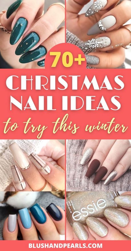 easy-winter-nail-ideas-19_12 Idei ușoare de unghii de iarnă