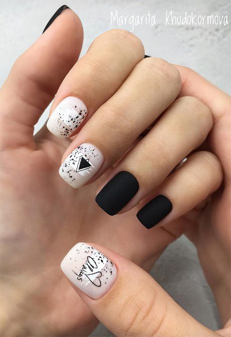 easy-winter-nail-ideas-19_14 Idei ușoare de unghii de iarnă