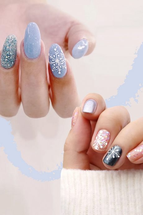 easy-winter-nail-ideas-19_2 Idei ușoare de unghii de iarnă