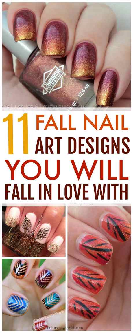 fall-nail-designs-easy-60_2 Toamna modele de unghii ușor