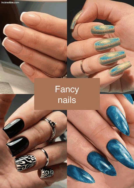 fancy-french-nail-designs-97 Modele de unghii franceze fanteziste
