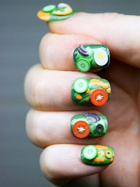 food-nail-art-designs-84_18 Modele de artă pentru unghii alimentare