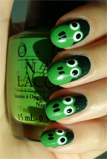 frog-nail-art-design-06 Frog nail art design