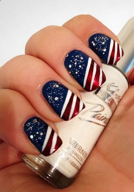 gel-nail-designs-for-4th-of-july-23_9 Modele de unghii cu Gel pentru 4 iulie