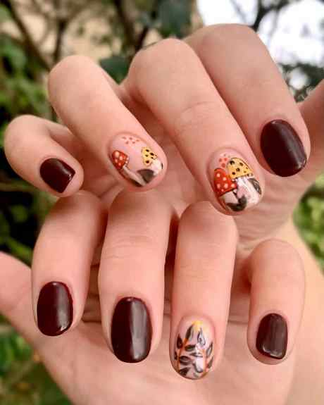 gel-nail-designs-for-autumn-98_13 Modele de unghii cu Gel pentru toamnă