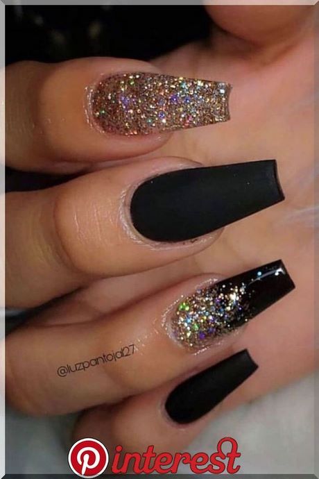 glitter-acrylic-nails-ideas-24_6 Idei de unghii acrilice cu sclipici