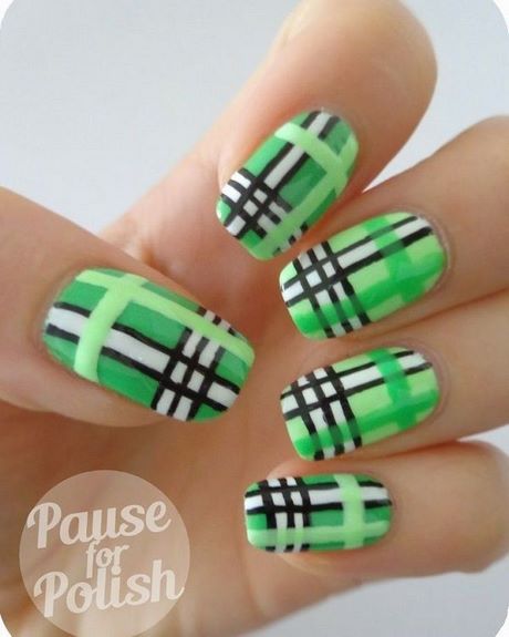 green-black-nail-art-82_11 Arta de unghii negru verde