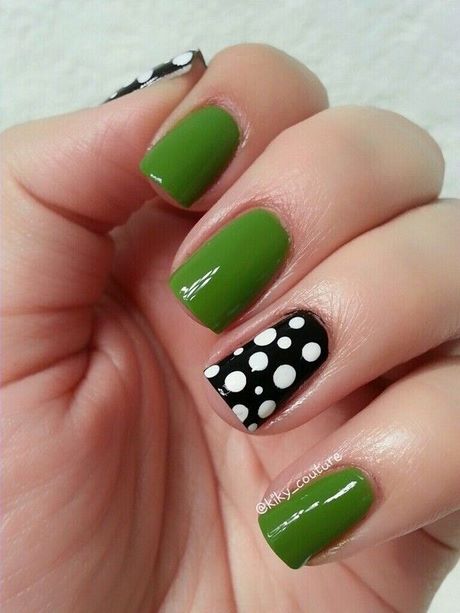 green-black-nail-art-82_17 Arta de unghii negru verde