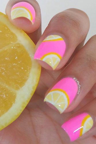 lemon-nail-art-designs-26_7 Lemon nail Art designs