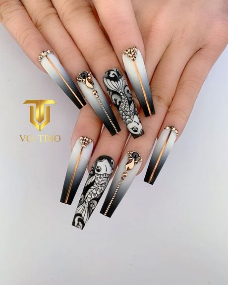 luxury-nail-art-designs-27_9 Modele de unghii de lux