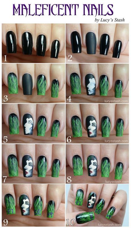 maleficent-nail-designs-11_3 Modele de unghii malefice