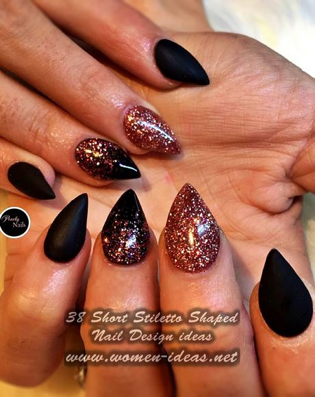 matte-stiletto-nail-designs-36_7 Modele de unghii stiletto mat