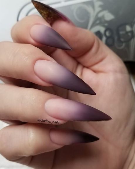 matte-stiletto-nail-designs-36_8 Modele de unghii stiletto mat