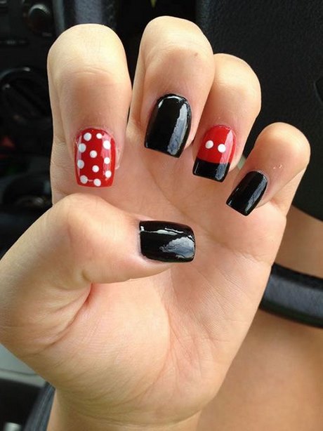 mickey-and-minnie-nail-designs-88 Mickey și minnie modele de unghii