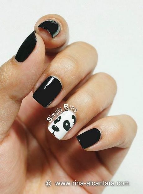 nail-art-design-panda-11_13 Nail art design panda