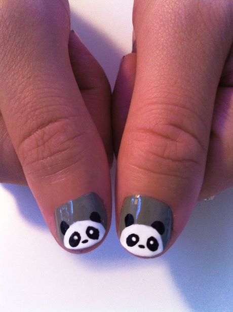 nail-art-design-panda-11_5 Nail art design panda