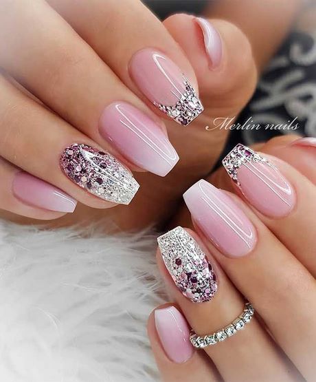 nail-art-ideas-glitter-42_9 Idei de unghii sclipici