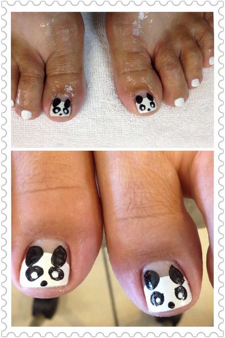 nail-art-panda-design-25 Nail Art panda design