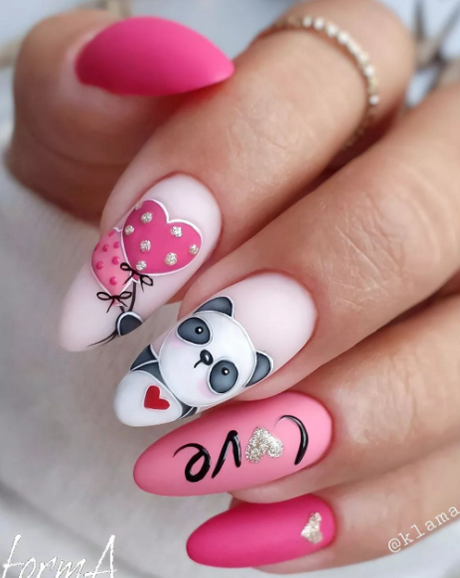 nail-art-panda-design-25 Nail Art panda design