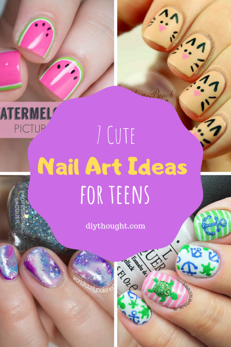 nail-design-ideas-for-kids-47 Idei de design de unghii pentru copii