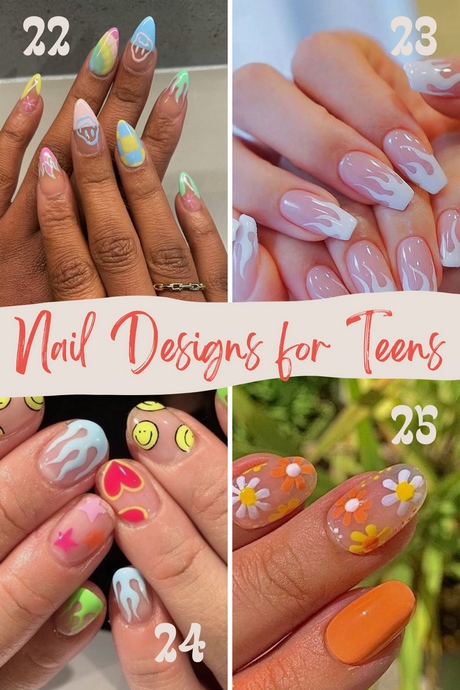 nail-designs-for-young-girls-37_3 Modele de unghii pentru fete tinere