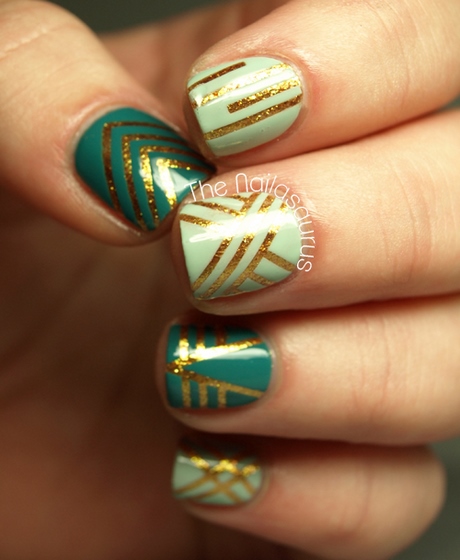 nail-striping-tape-ideas-81_7 Unghii striping bandă idei