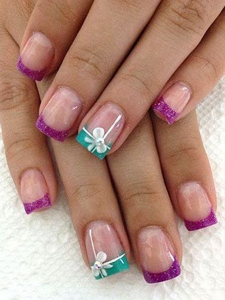 nails-designs-with-diamonds-and-bows-94_12 Modele de unghii cu diamante și arcuri
