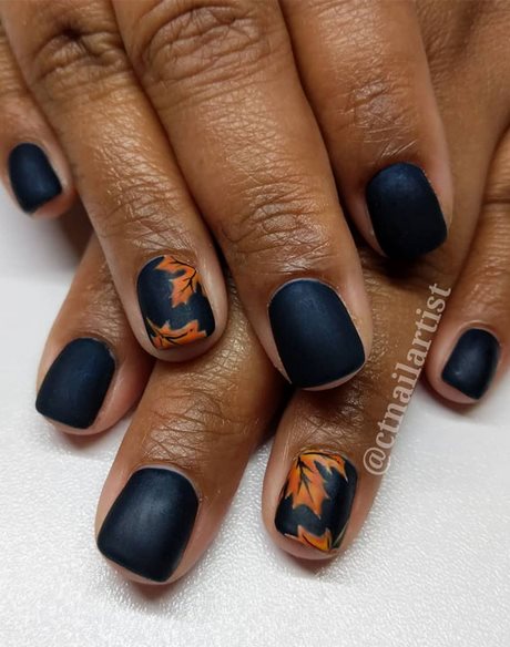 navy-gel-nail-designs-02_5 Modele de unghii cu gel bleumarin