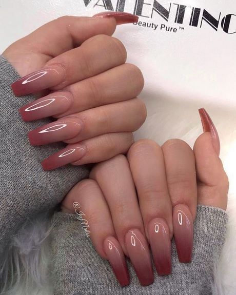 ombre-nail-designs-for-fall-99_15 Ombre modele de unghii pentru toamna