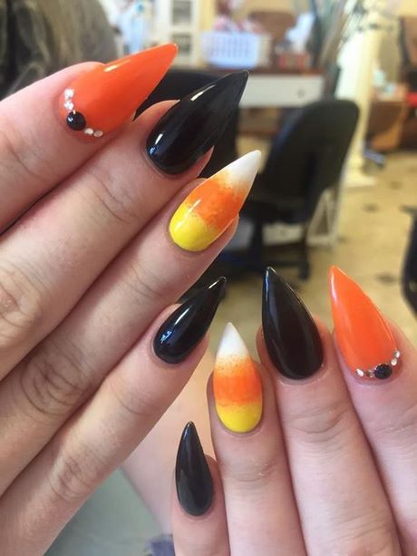 orange-black-nail-art-75_2 Portocaliu negru nail art