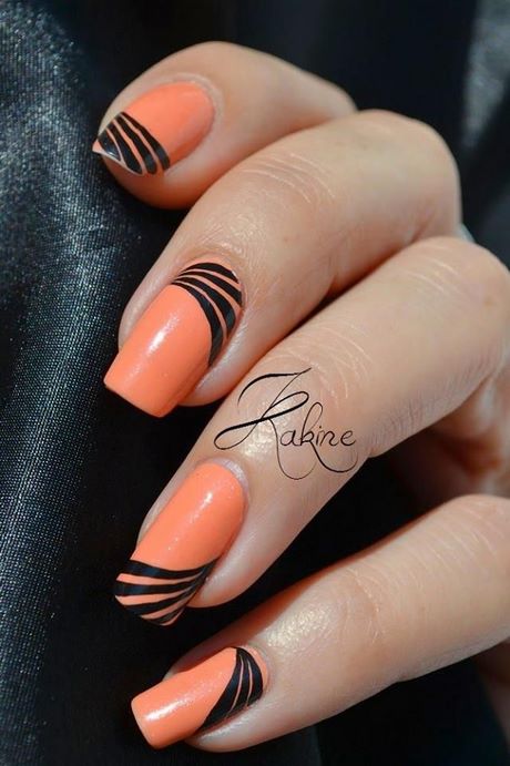 orange-black-nail-art-75_4 Portocaliu negru nail art