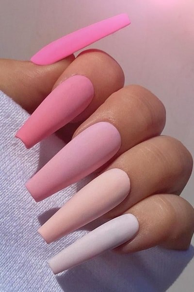 pink-simple-nails-39_15 Unghii simple roz