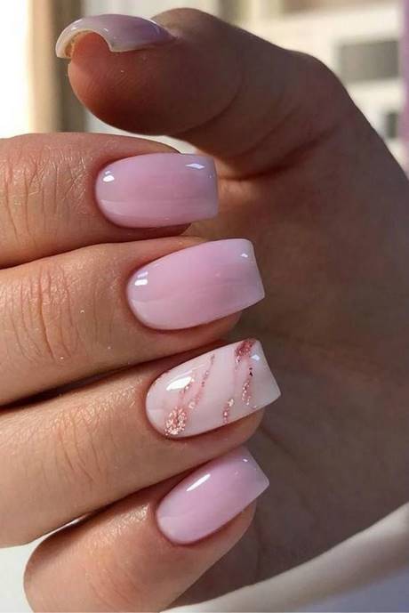 pink-simple-nails-39_9 Unghii simple roz