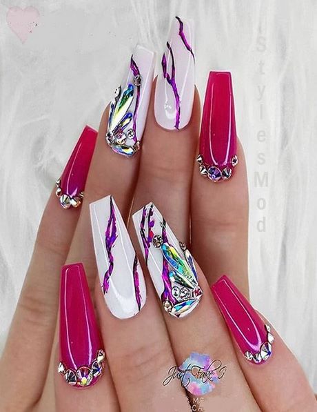 raspberry-nail-designs-66_14 Modele de unghii de zmeură