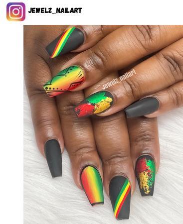 reggae-nail-art-design-16 Reggae nail art design