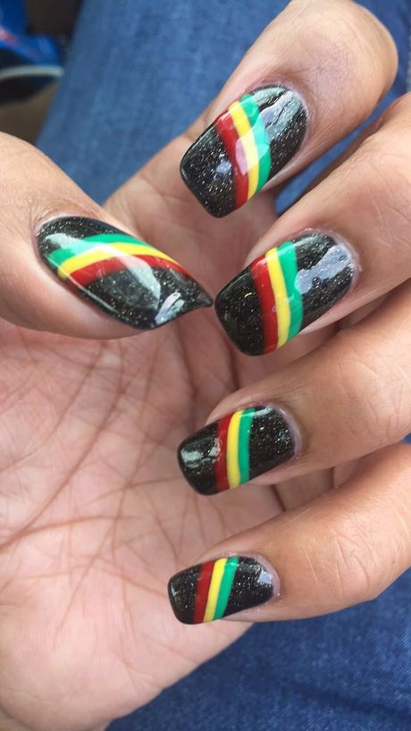 reggae-nail-art-design-16_15 Reggae nail art design