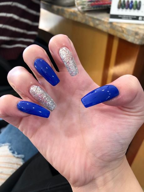 royal-blue-acrylic-nails-for-prom-60_6 Royal unghii acrilice albastru pentru bal