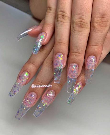 short-nail-designs-with-glitter-45_6 Modele scurte de unghii cu sclipici