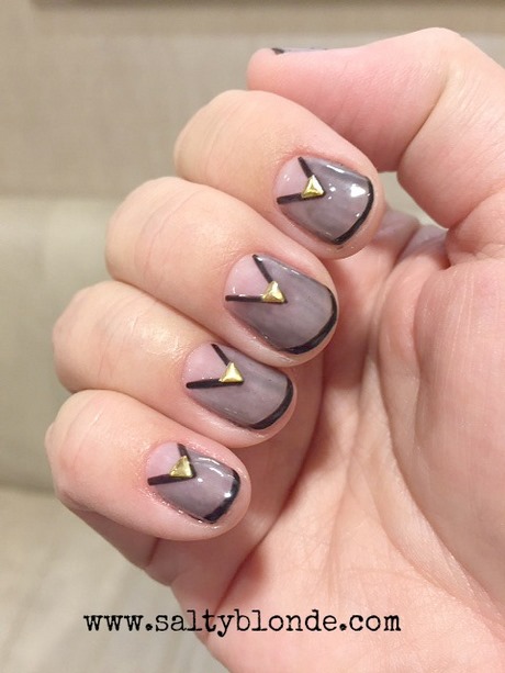 simple-geometric-nail-designs-63_11 Modele simple de unghii geometrice