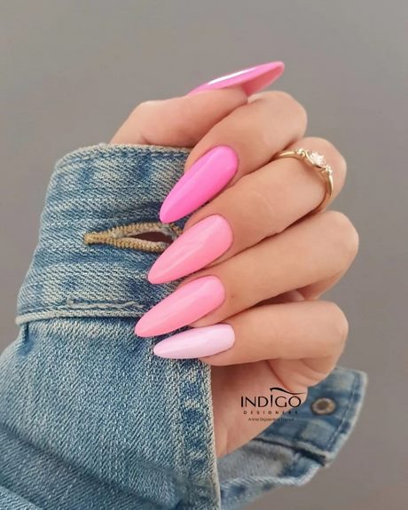 simple-nail-art-pink-31_2 Simplu Nail art roz