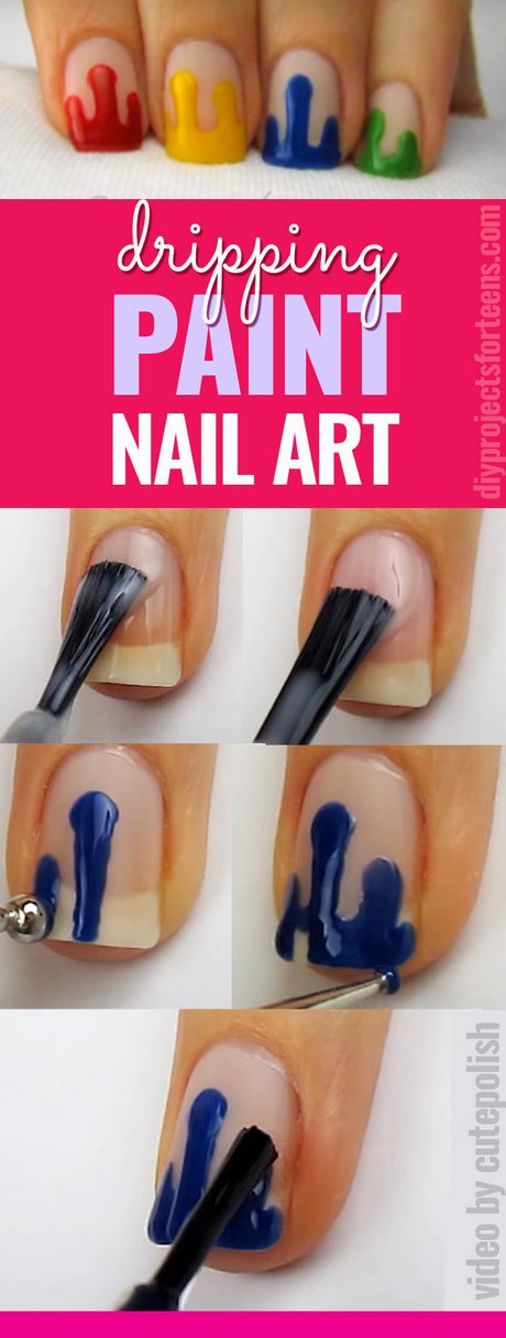 simple-nail-art-step-by-step-video-18_13 Simplu nail art pas cu pas video
