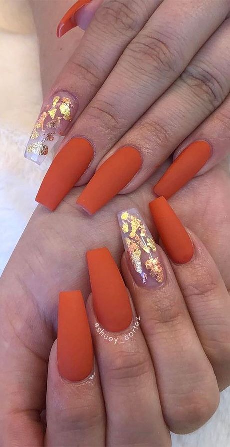 simple-nail-ideas-for-fall-87_15 Idei simple de unghii pentru toamnă