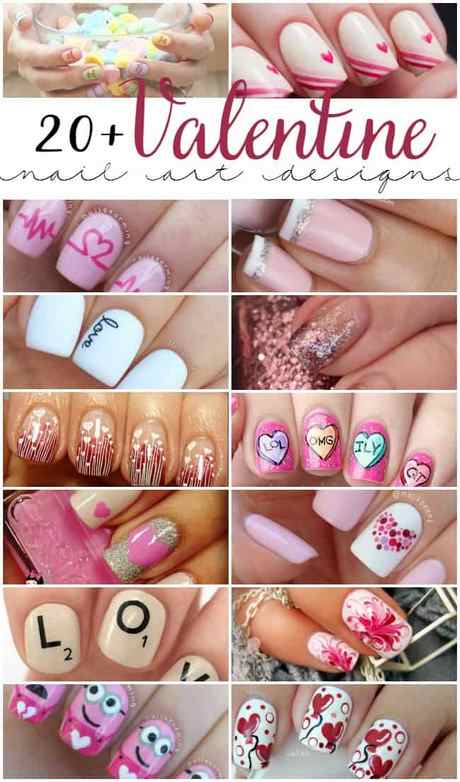 simple-valentines-nails-23_17 Simple valentines nails