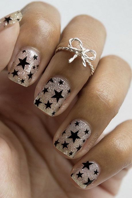 star-nail-art-designs-74_4 Star nail Art designs